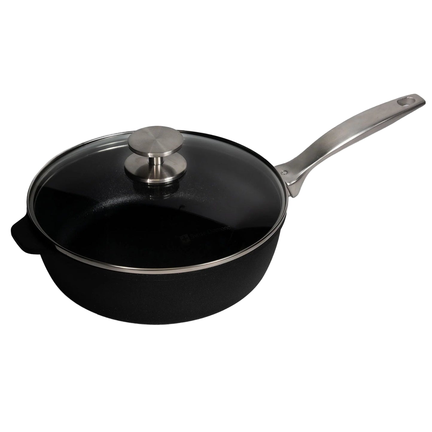 Swiss Diamond CXD Induction Saute Pan with Lid (3.2 Qt)