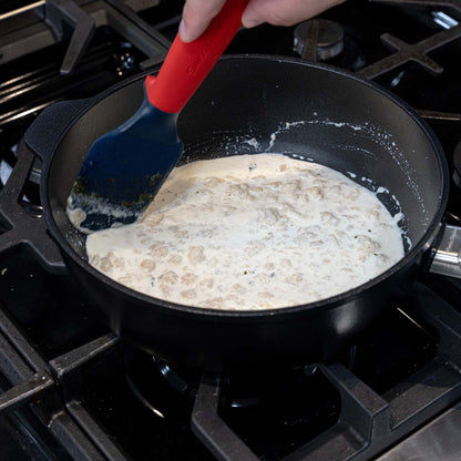 Swiss Diamond CXD Induction Saute Pan with Lid (5.8 Qt)