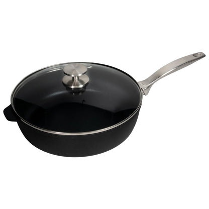 Swiss Diamond CXD Induction Saute Pan with Lid (4.3 Qt)
