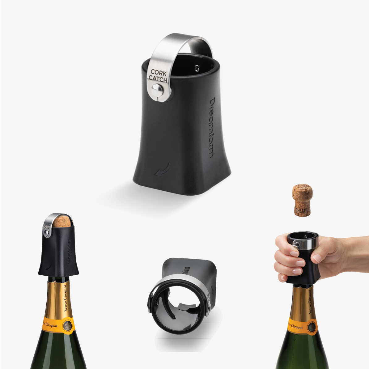 Champop: Champagne Popper & Cork Catcher