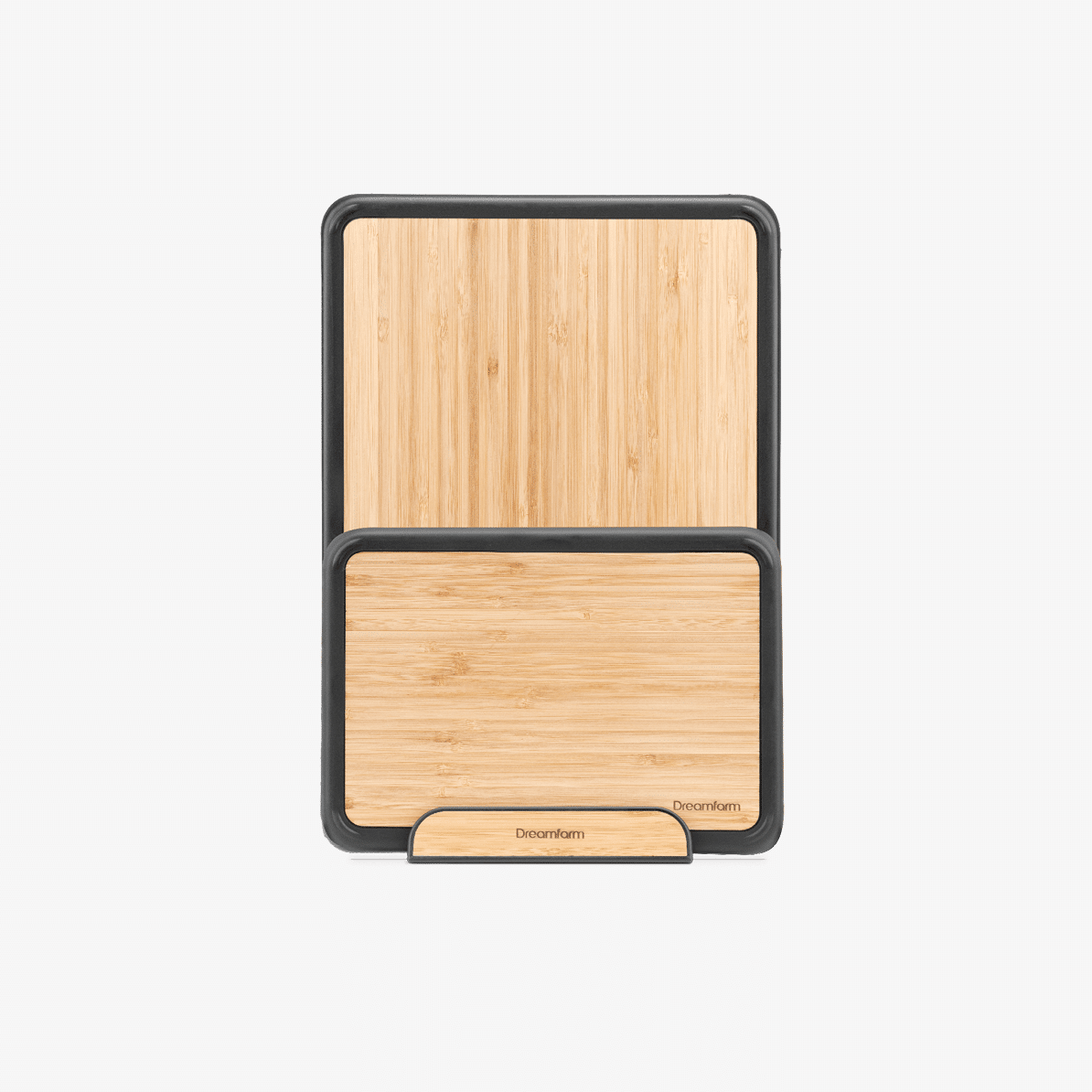 Fledge Bamboo: Flip Edge Cutting Board - Set of 2