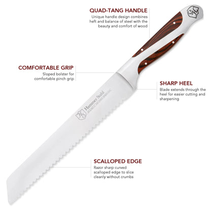 Hammer Stahl 8" Bread Knife