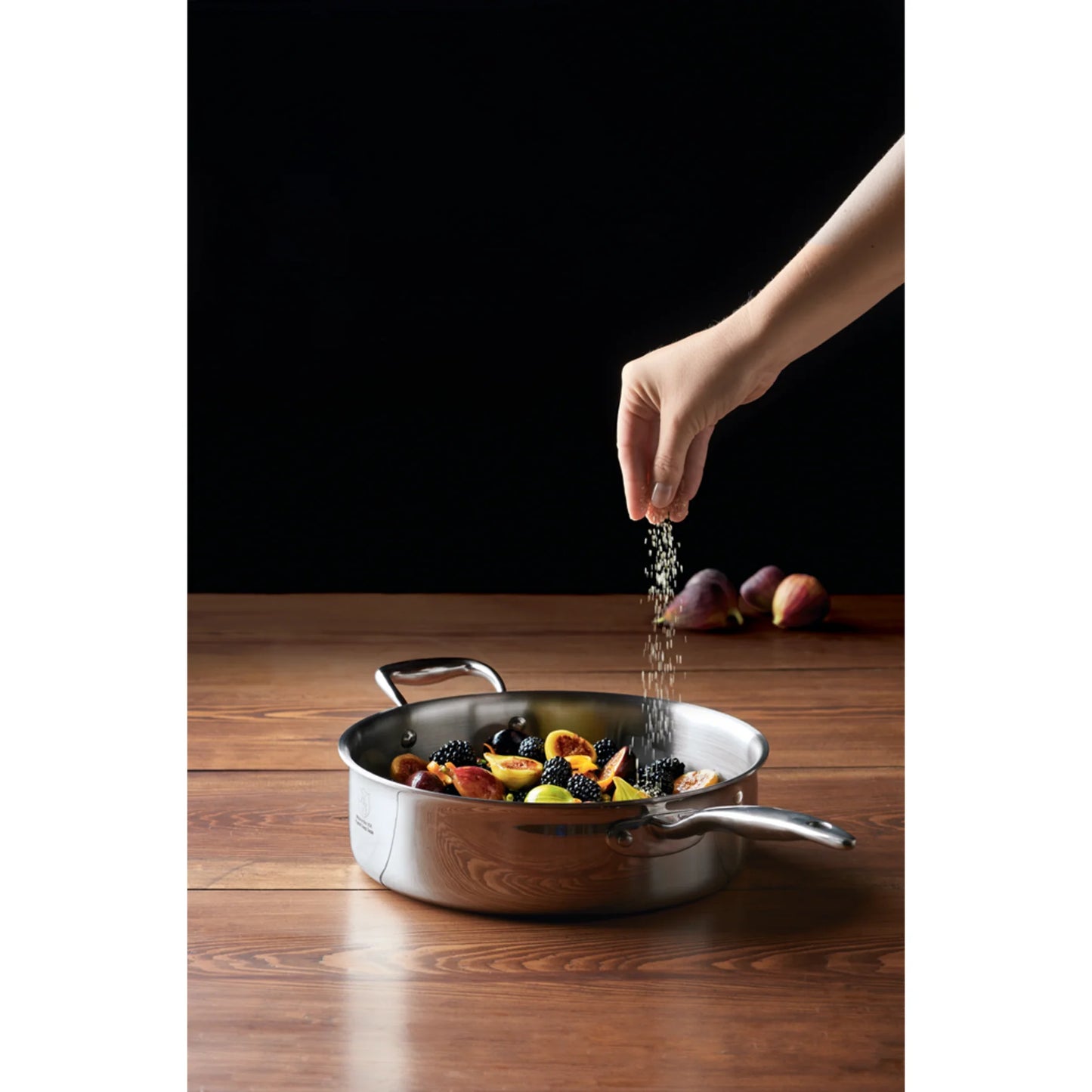 Heritage Steel Titanium Series Sauté Pan & Lid (4 Quart)