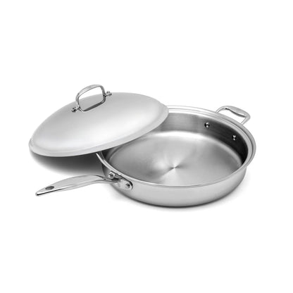 Heritage Steel Titanium Series Sauté Pan & Lid (5 Quart) (RAINCHECK)
