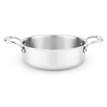 Heritage Steel Titanium Series Sauteuse & Lid (2.5 Quart)