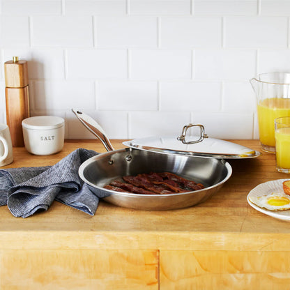 Heritage Steel Titanium Series Fry Pan & Lid (12")