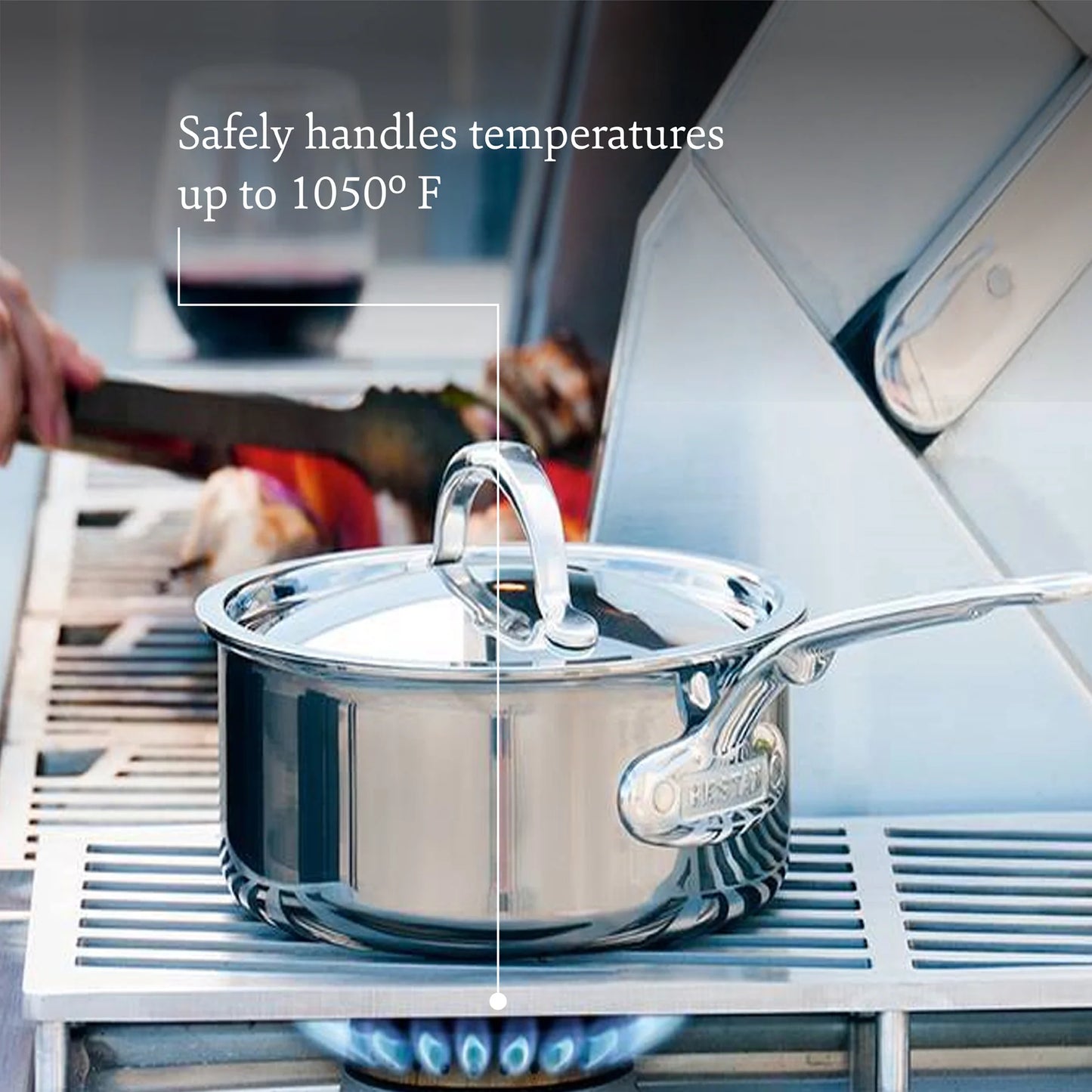 Hestan NanoBond Titanium Stockpot (8-Quart)