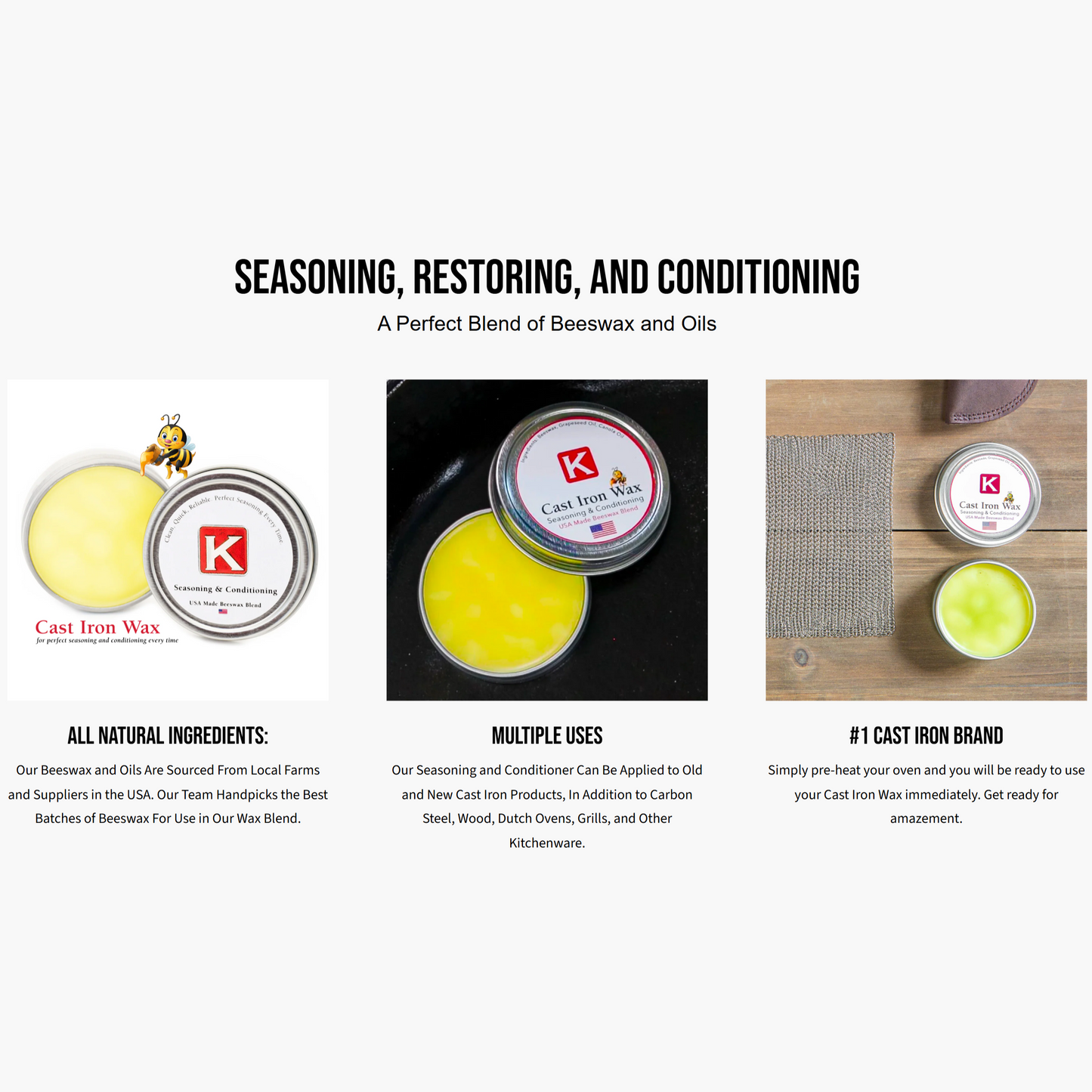 Knapp Seasoning Wax