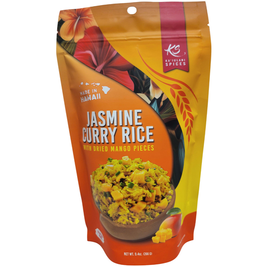 Ka'iulani Mango Curry White Rice Kit (9.4 oz. or 16 oz.) - Made in Hawaii