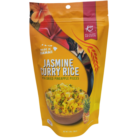 Ka'iulani Pineapple Curry White Rice Kit (9.4 oz. or 16 oz.) - Made in Hawaii
