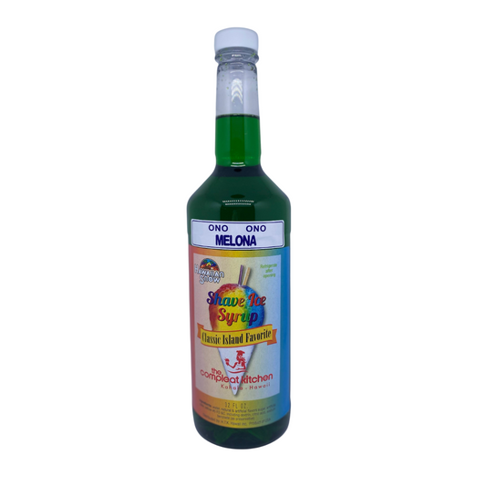 The Compleat Kitchen Shave Ice Syrup - Ono Ono Melona