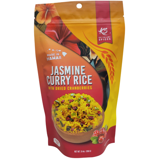 Ka'iulani Cranberry Curry White Rice Kit (9.4 oz. or 16 oz.) - Made in Hawai'i
