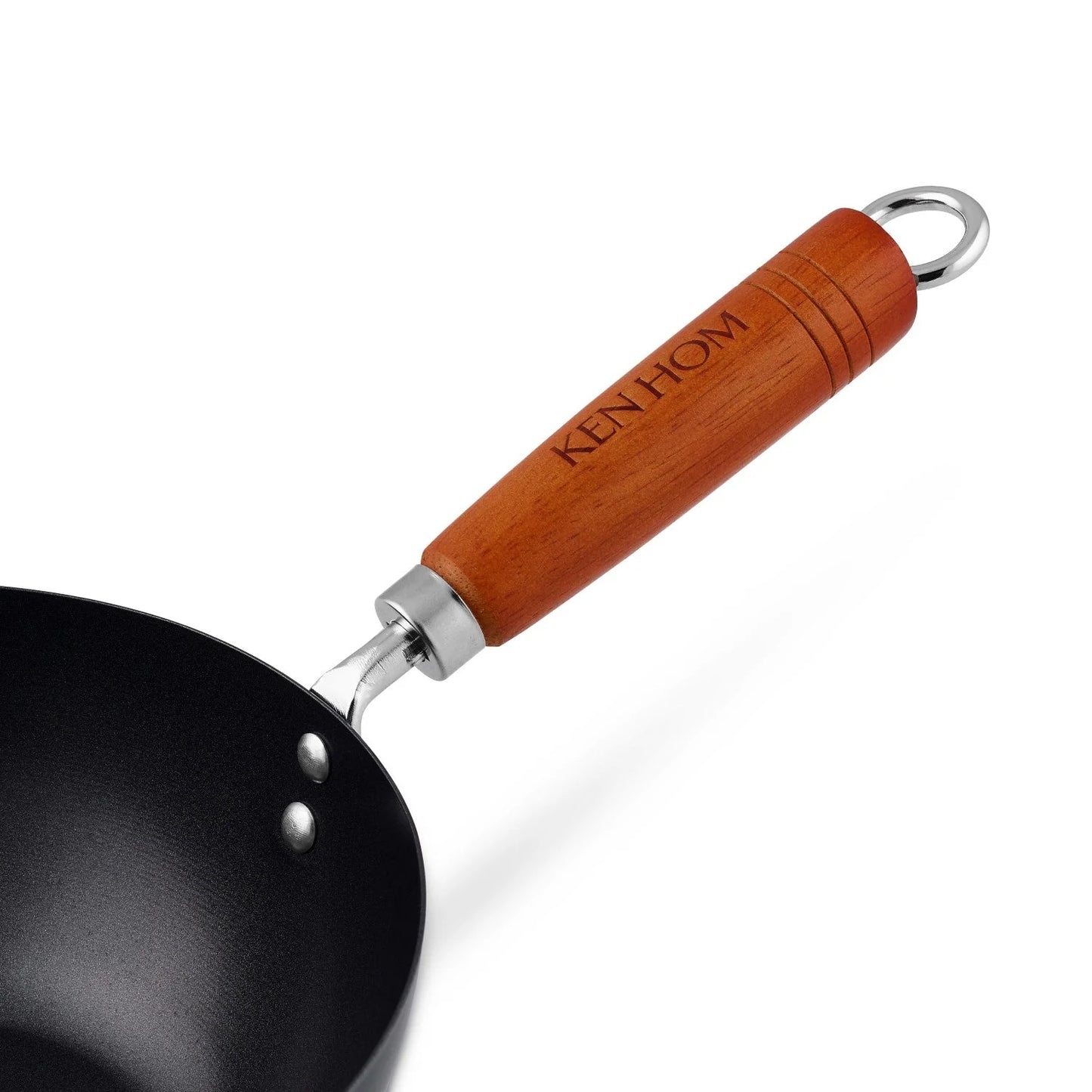 Ken Hom Non-Stick Carbon Steel Mini Wok (8") (RAINCHECK)