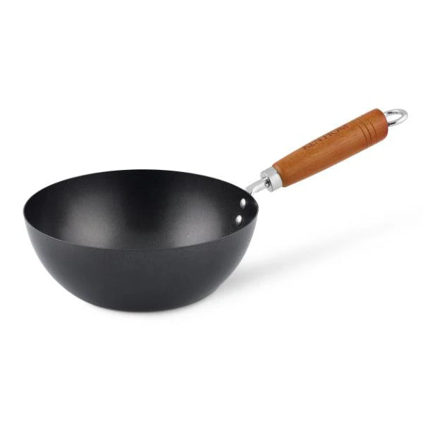 Ken Hom Non-Stick Carbon Steel Mini Wok (8") (RAINCHECK)