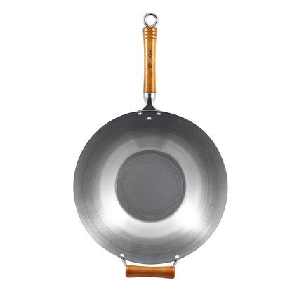 Ken Hom Carbon Steel Wok (14")