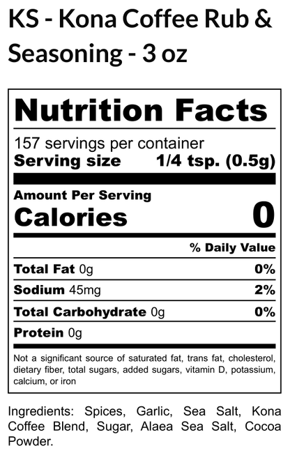 Ka'iulani Kona Coffee Spice - Made in Hawai'i