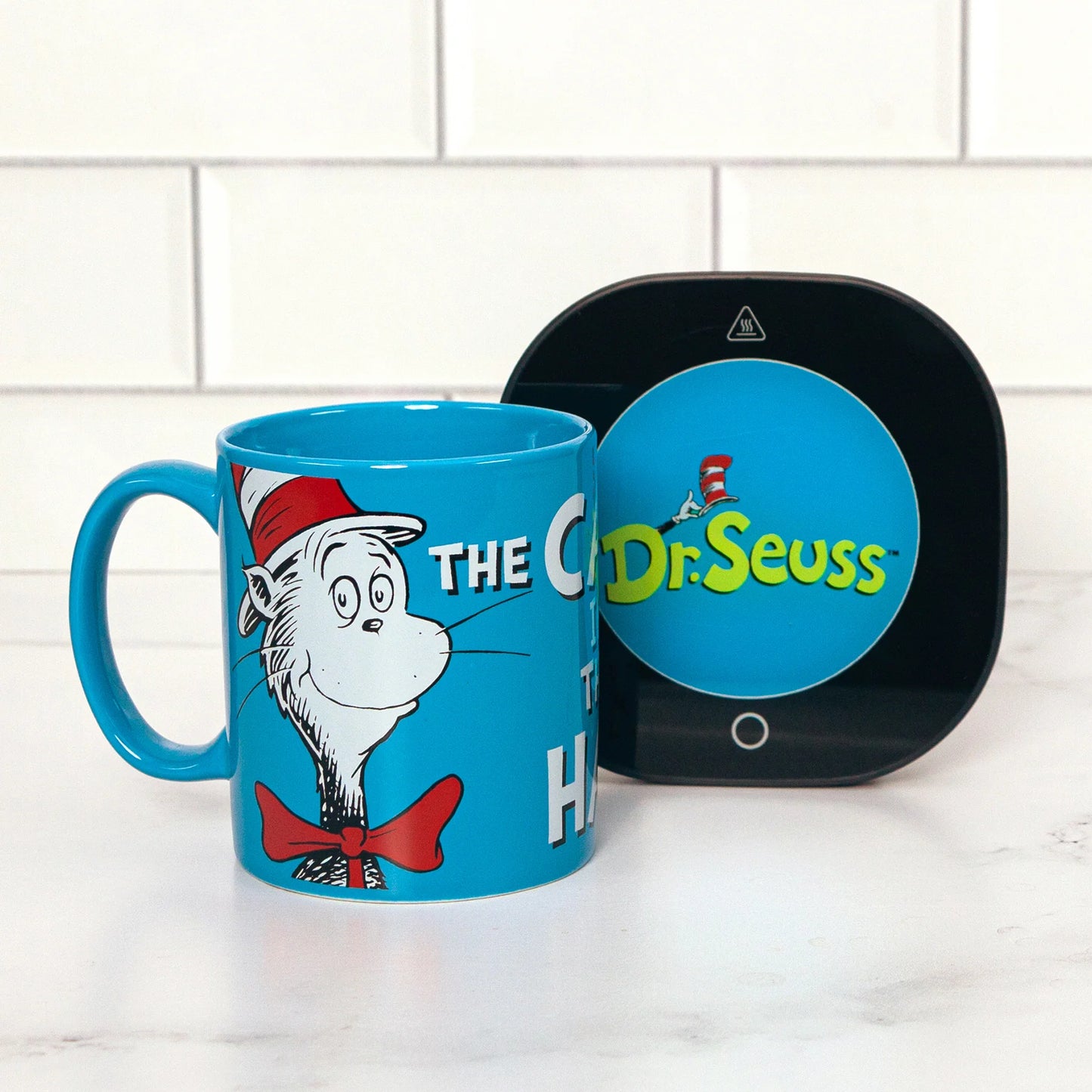 Dr. Seuss Cat In The Hat Mug Warmer & Mug