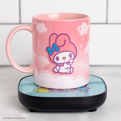 Hello Kitty My Melody 12oz Mug Warmer Set