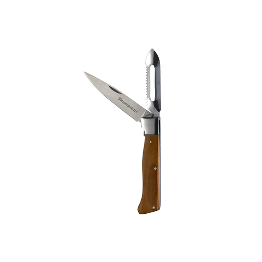 Messermeister Adventure Chef Maple Folding Peeler & Parer