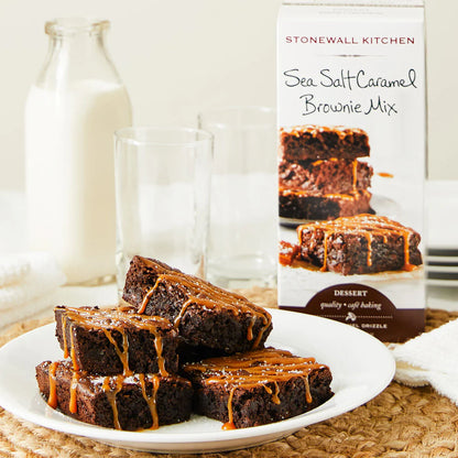 Stonewall Kitchen Sea Salt Caramel Brownie Mix