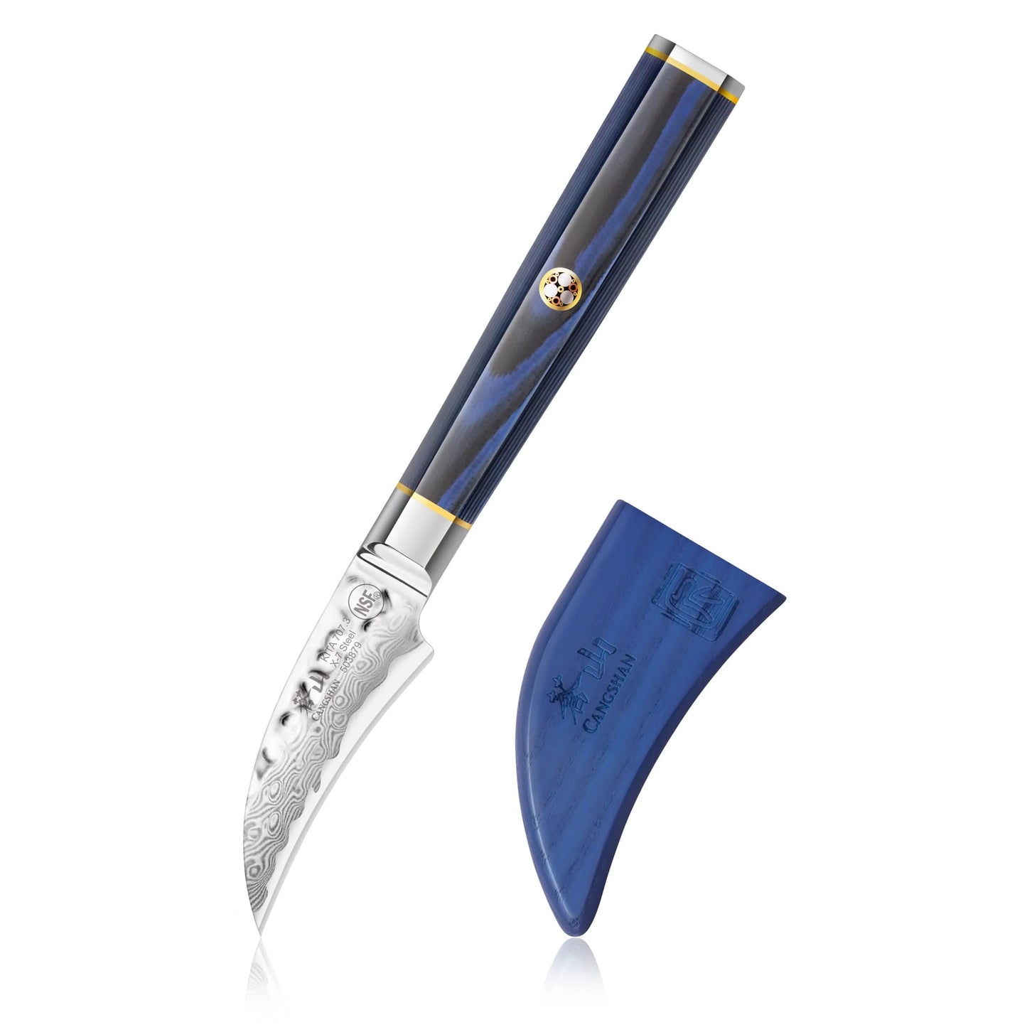 Cangshan KITA 2.5" Bird's Beak Knife & Sheath (RAINCHECK)