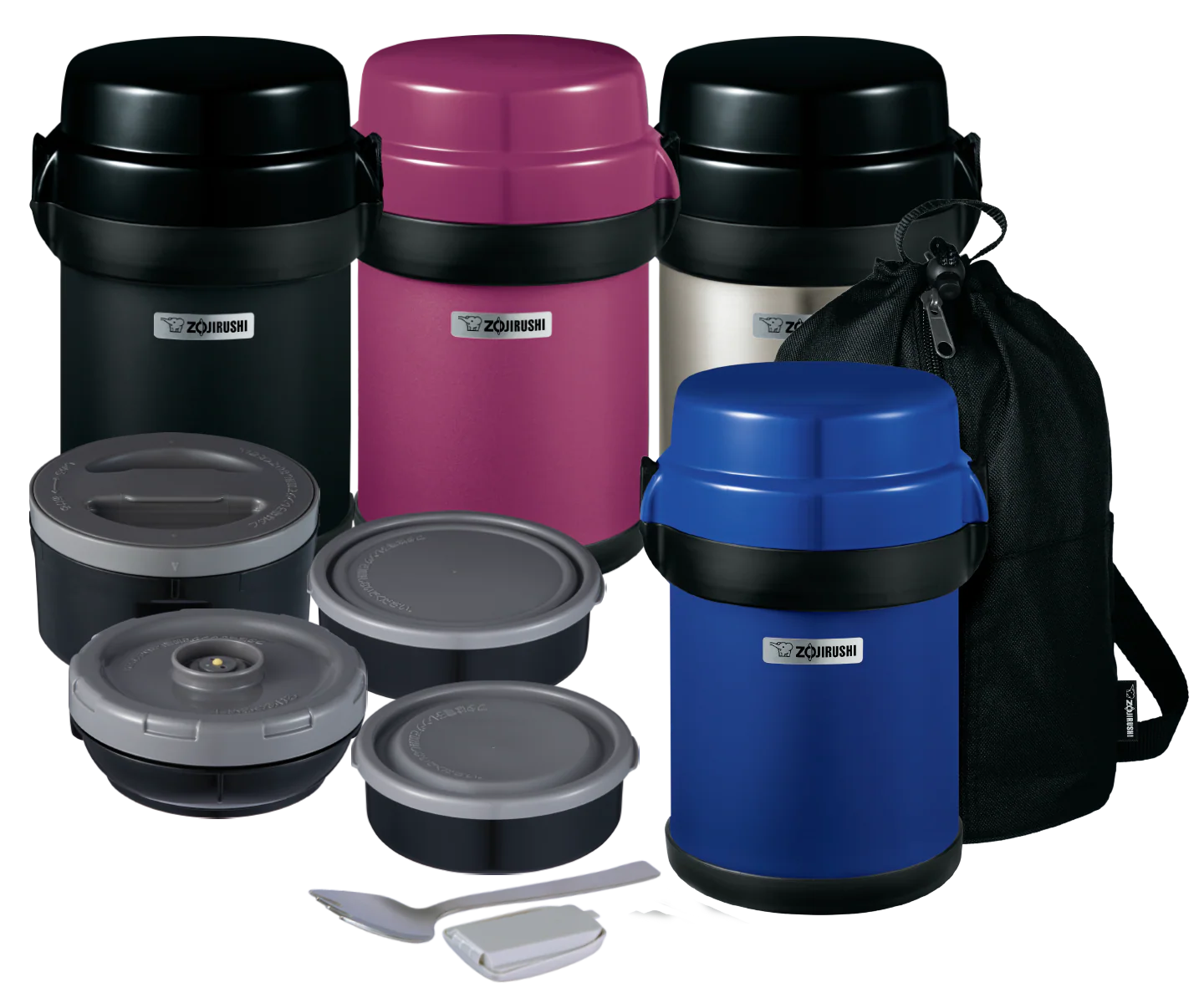 Zojirushi Mr. Bento® Stainless Lunch Jar - 4 layers