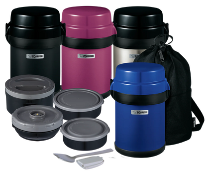 Zojirushi Mr. Bento® Stainless Lunch Jar - 4 layers