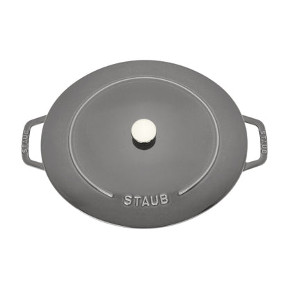 Staub Cast Iron 6.25 Qt. Wide Oval Dutch Oven (3 colors)