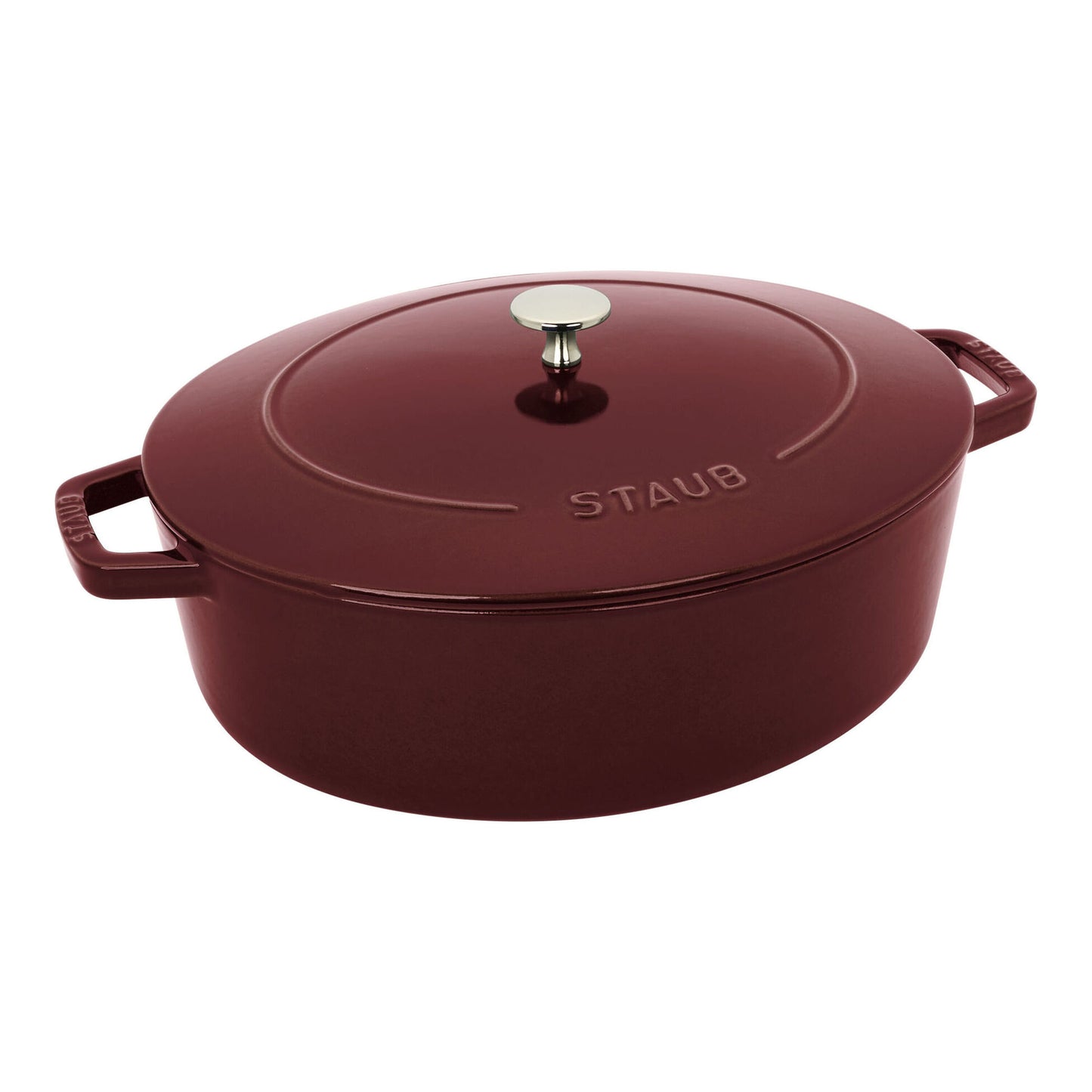 Staub Cast Iron 6.25 Qt. Wide Oval Dutch Oven (3 colors)