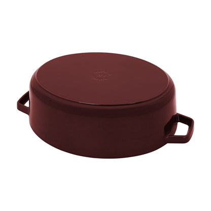 Staub Cast Iron 6.25 Qt. Wide Oval Dutch Oven (3 colors)