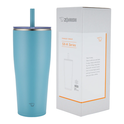 Zojirushi Stainless Tumbler with Straw 30 oz. (2 colors)