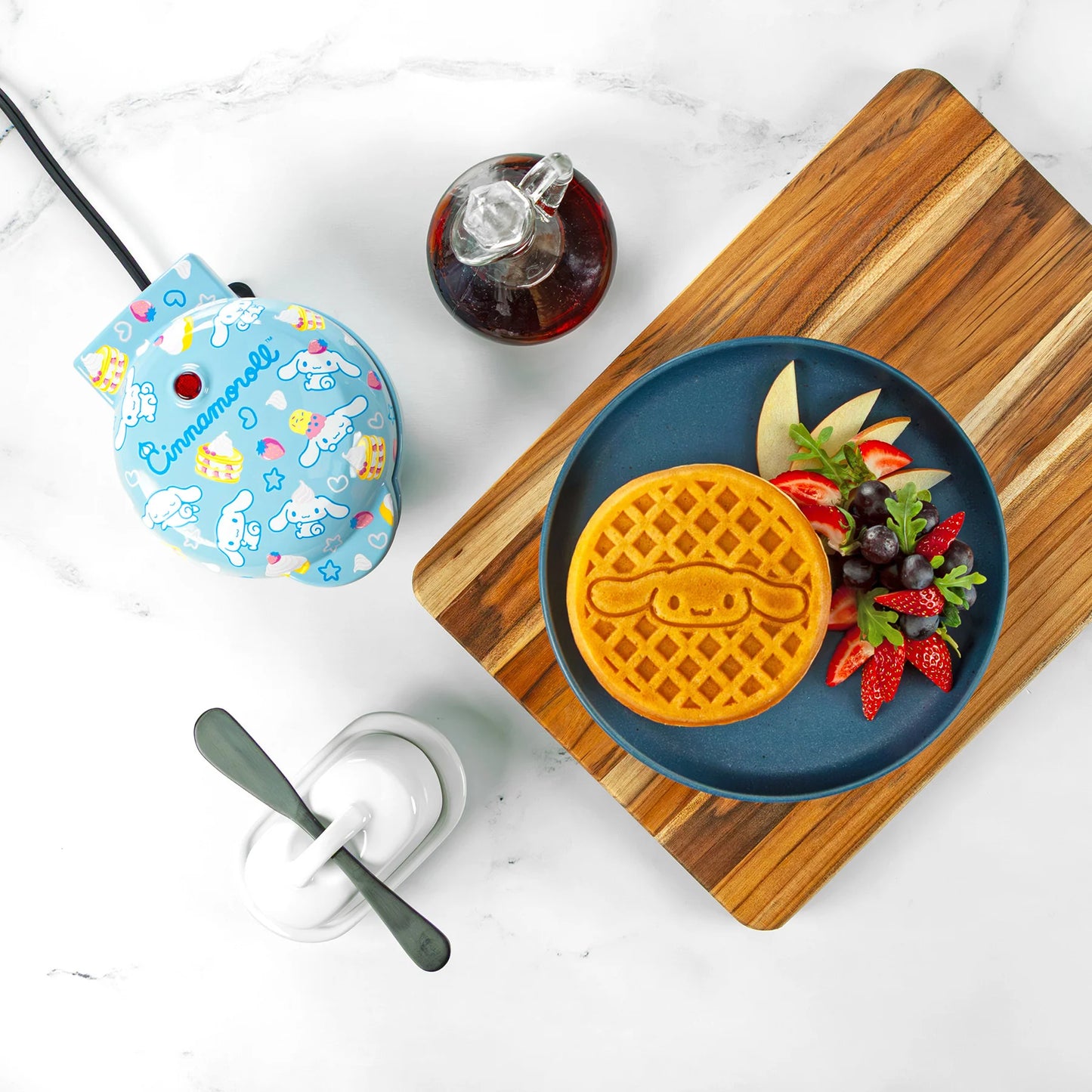 Hello Kitty Cinnamoroll Mini Waffle Maker