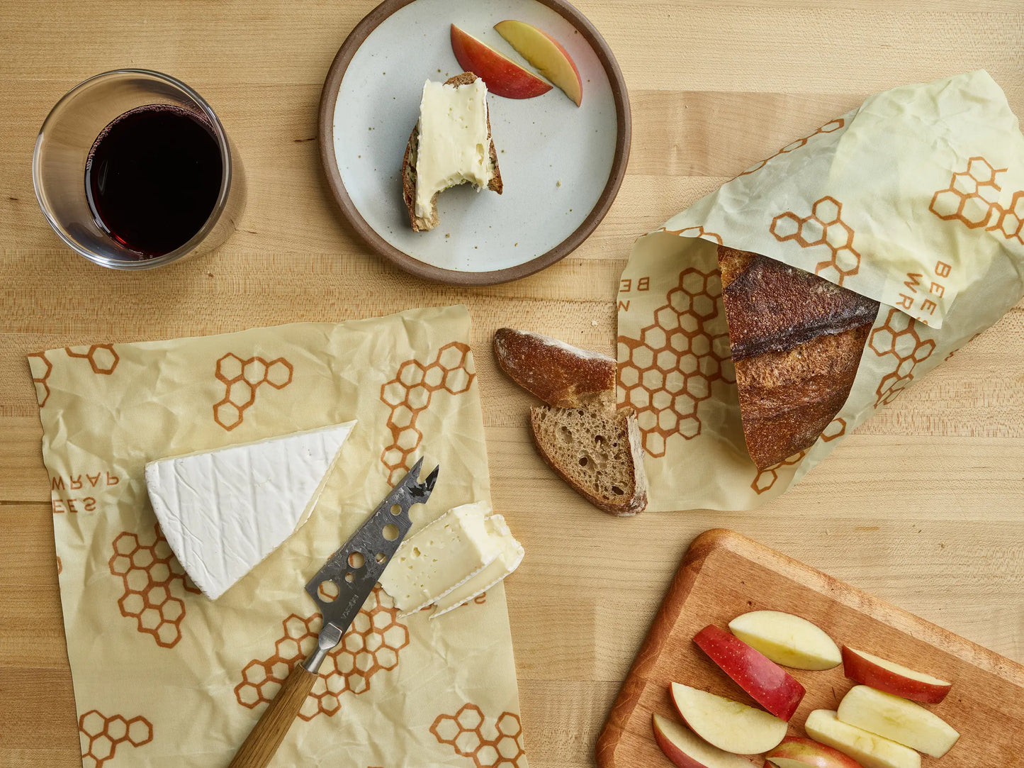 Bee's Wrap Beeswax Food Wrap - Bread Wrap (4 designs)