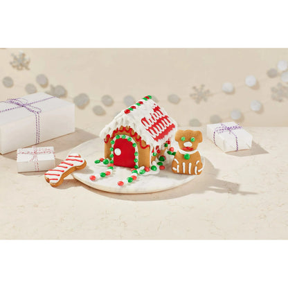 Wilton Christmas Gingerbread Dog House, 13-Piece