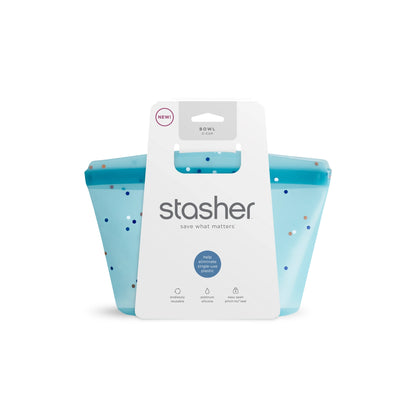 Stasher 2-Cup Bowl (4 colors)