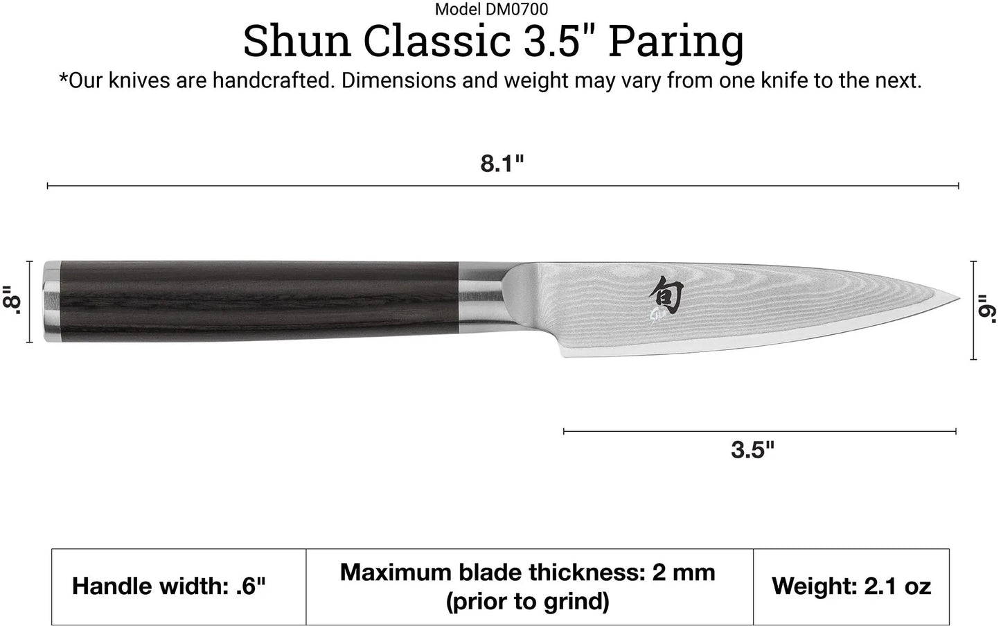 Shun Classic 3-Piece Starter Set