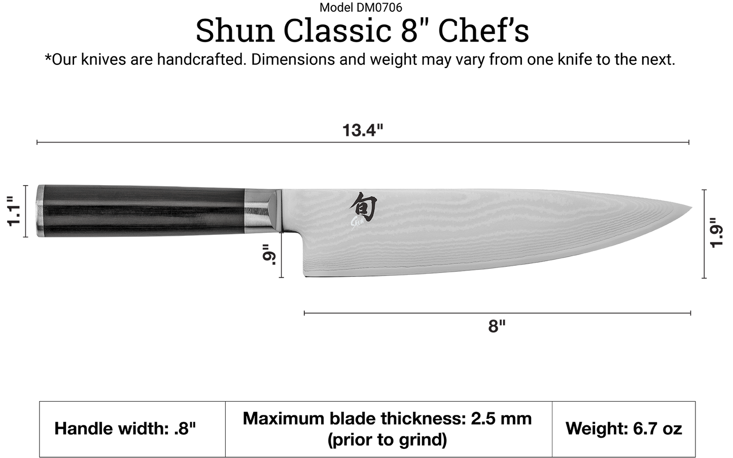 Shun Classic 3-Piece Starter Set