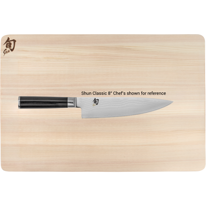 Shun Hinoki Cutting Board 17.75" x 11.75"