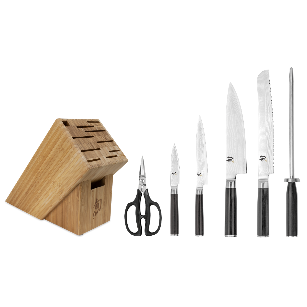 Shun Classic 7-Piece Essential Block Set