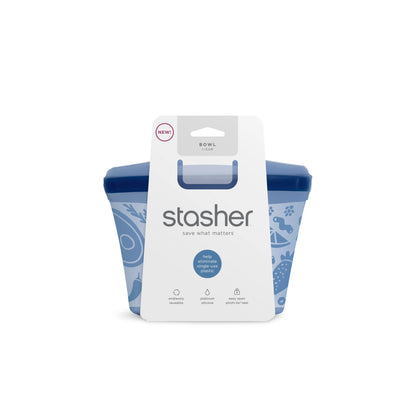 Stasher 1-Cup Bowl (3 colors)