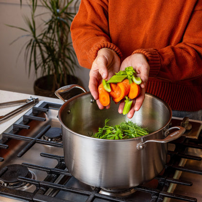 Heritage Steel Eater Series Stock Pot & Lid (8 Quart)