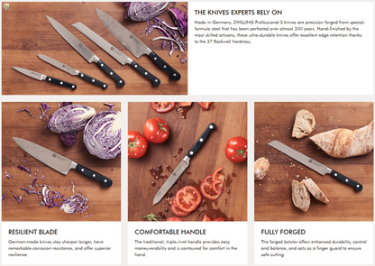 Zwilling Professional S 7" Santoku Knife (RAINCHECK)