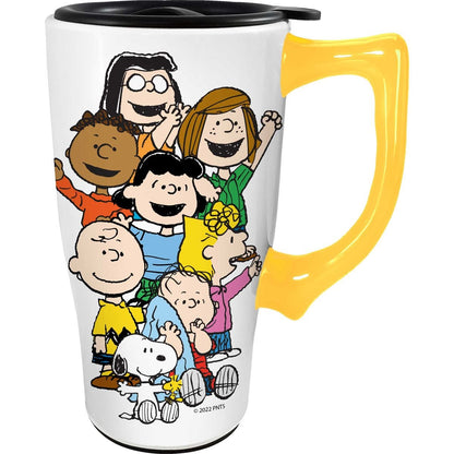 Peanuts Ceramic Travel Mug - 18 oz. (3 designs)