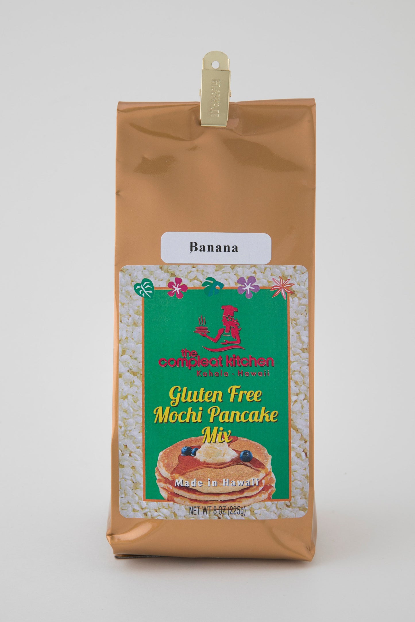 The Compleat Kitchen Original Gluten-Free Mochi Pancakes - 8 oz. (6 flavors) - Made in Hawai'i