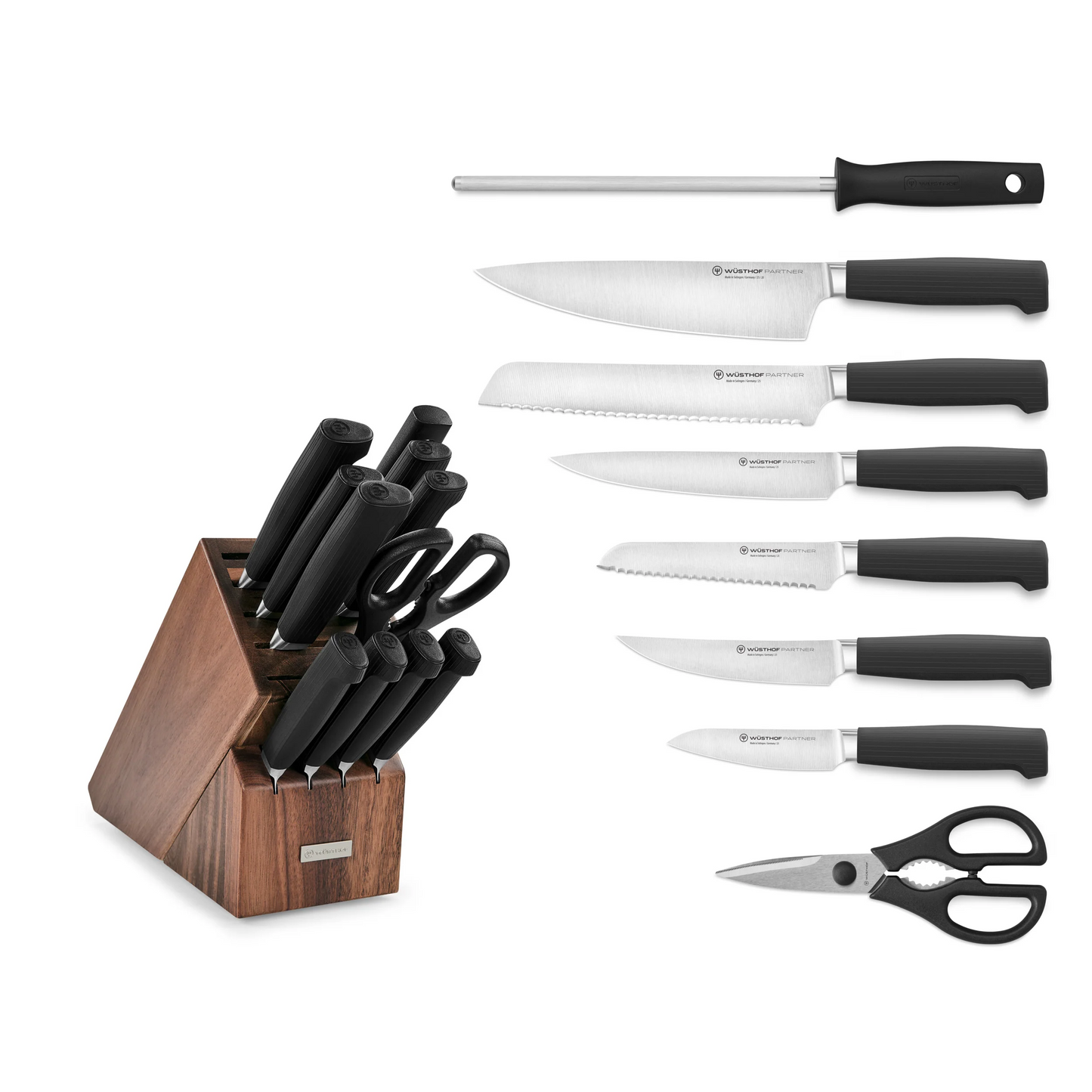 Wusthof Partner 12-Piece Knife Block Set