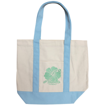 Canvas Tote Bag Medium - Hibiscus (6 colors)