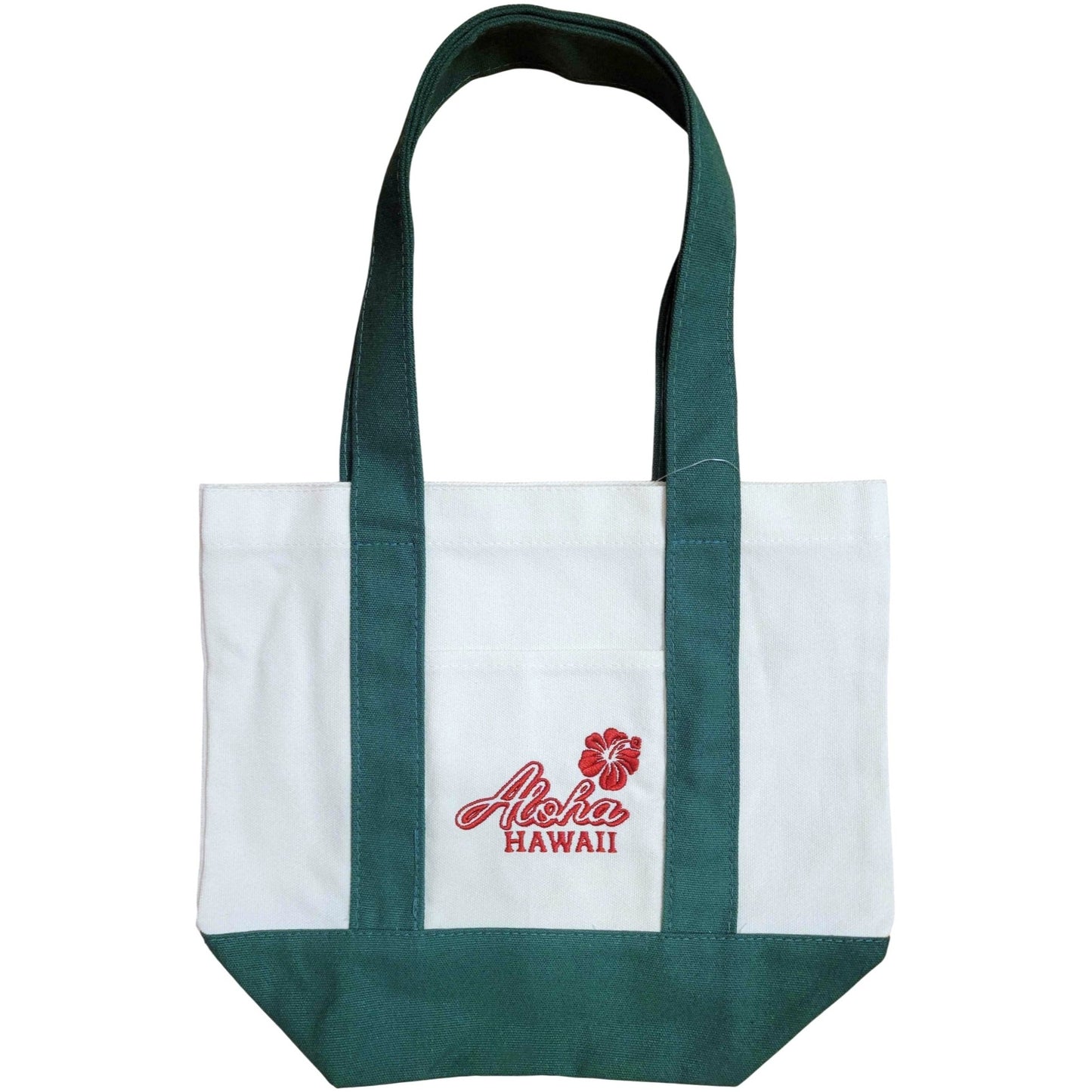Canvas Tote Bag Small - Hibiscus Hawai'i Aloha (7 colors)