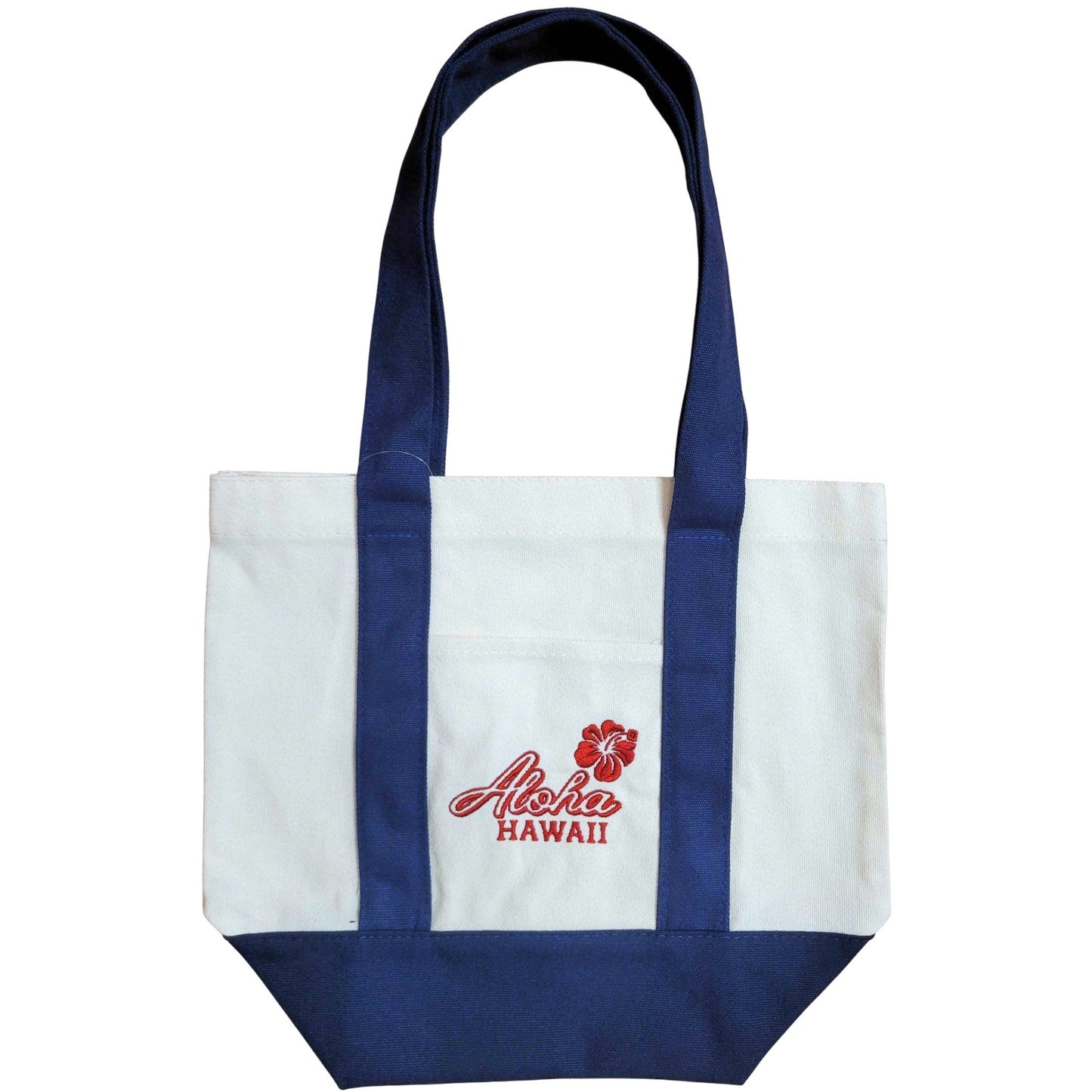 Canvas Tote Bag Small - Hibiscus Hawai'i Aloha (7 colors)