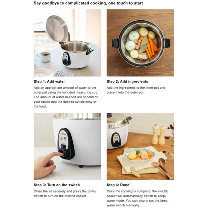 Tatung Taiwanese Multi-Functional Cooker - 11 cup (2 colors)