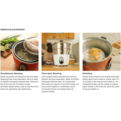 Tatung Taiwanese Multi-Functional Cooker - 11 cup (2 colors)